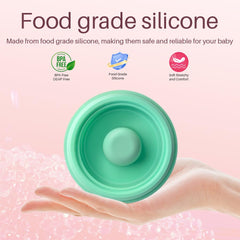 TB Tbuymax food-grade silicone diaphragm close-up emphasizes BPA-free design