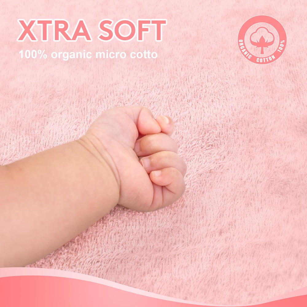 TBEZY warm wrap towel helps baby stay cozy during towel-off.