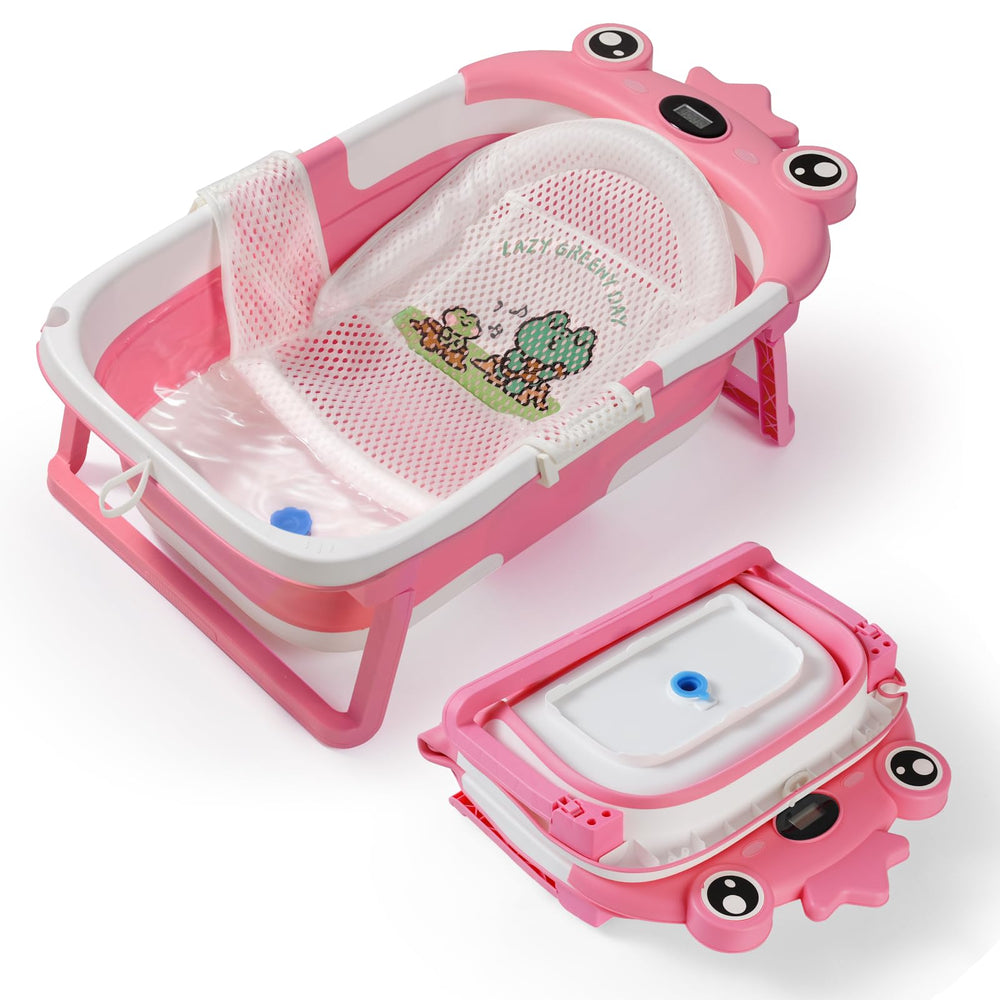 TBHAPY baby bath foldable thermometer for safe, portable bathing.