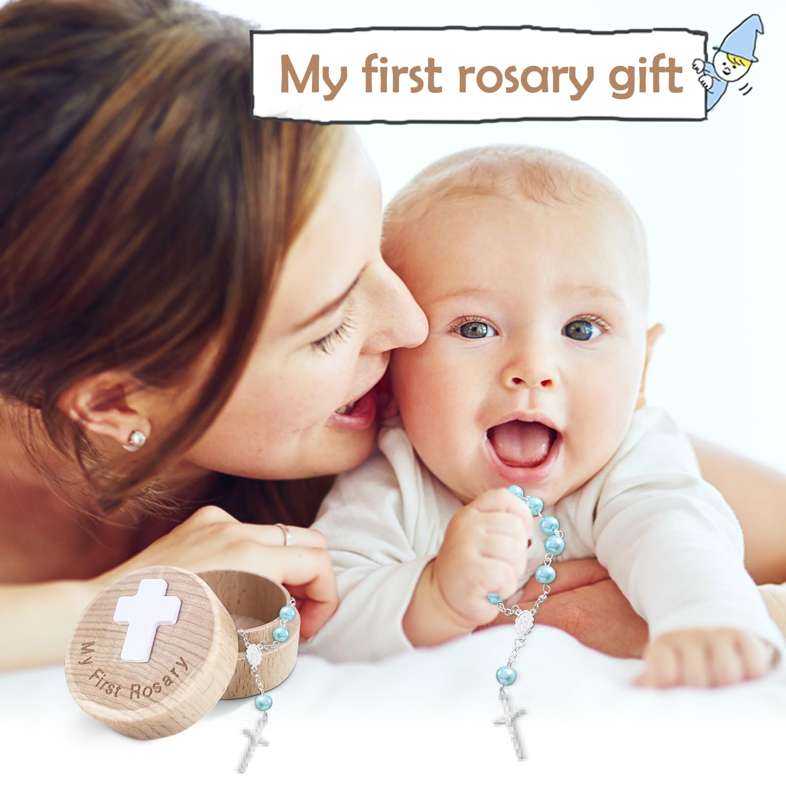 TBTFW Catholic baptism gift conveys love and faith in a thoughtful keepsake.