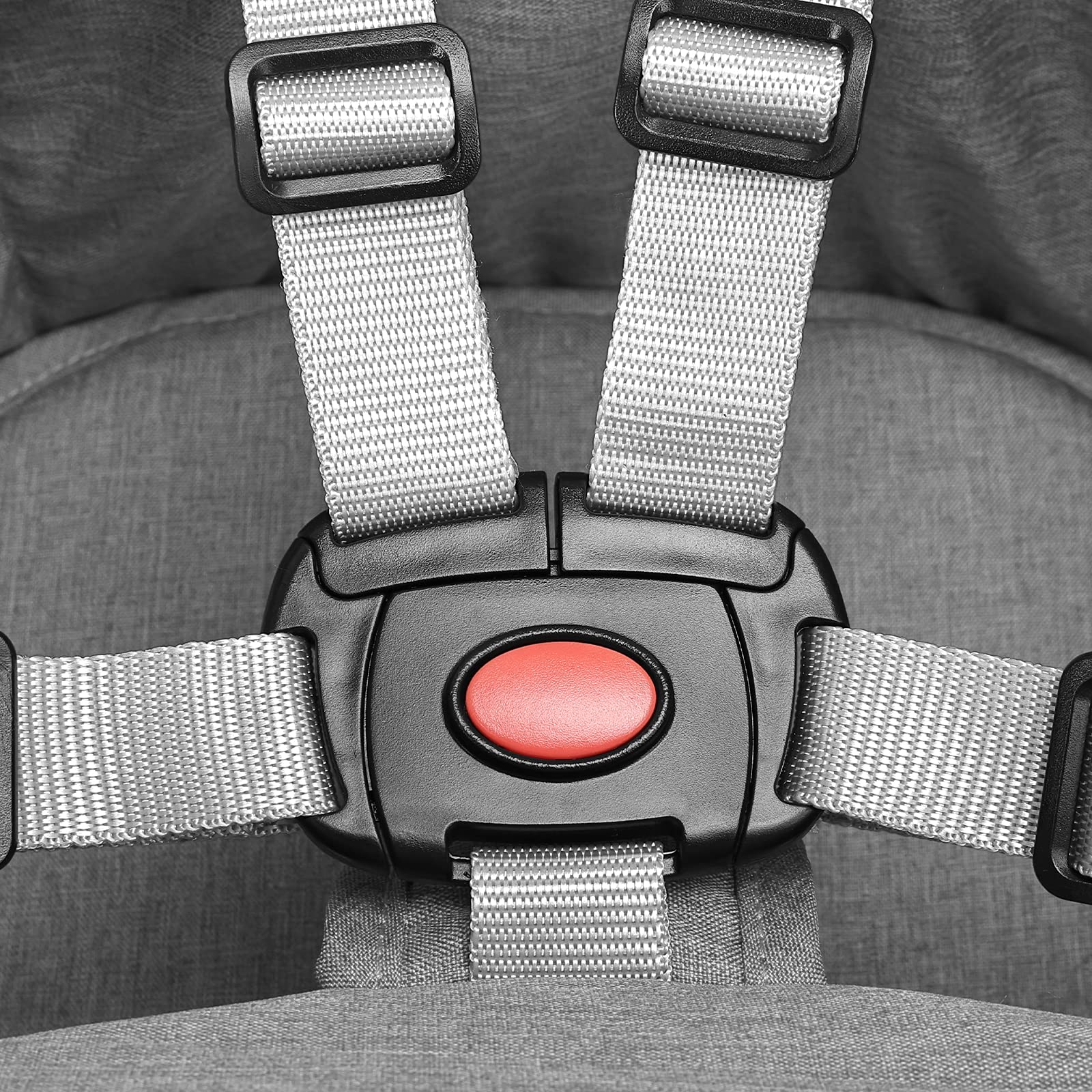 TCBunny adjustable table-fit grey accommodates various table thicknesses.