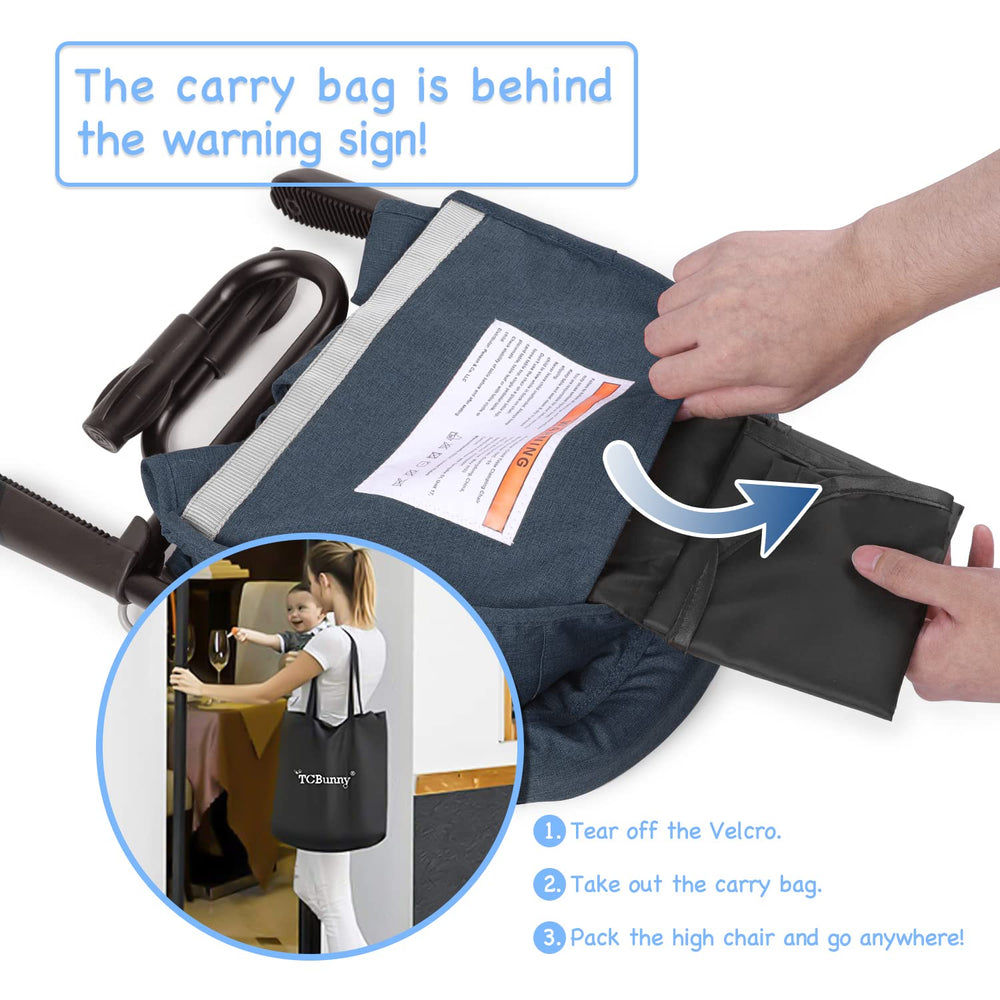 TCBunny removable PP seat cushion simplifies washing.