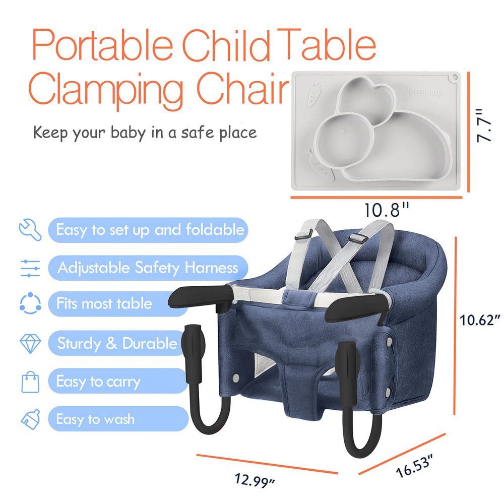 TCBunny adjustable table fit suits most surfaces.
