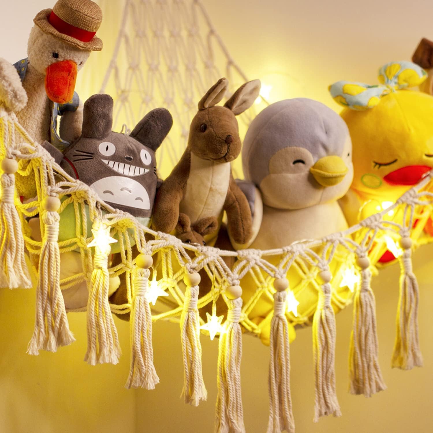 TCGPRO secure wall hooks ensure sturdy mount for hanging net.