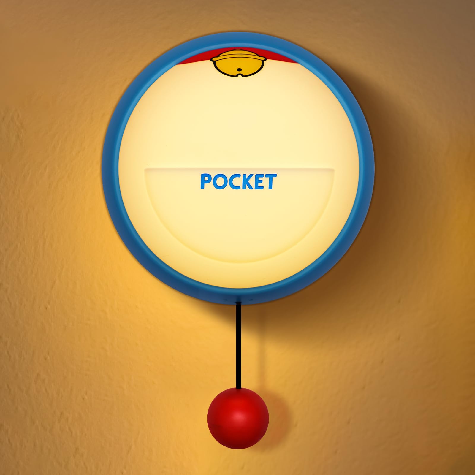 TCMOT Night Light kid-wall-mount design offers gentle guidance at bedtime.