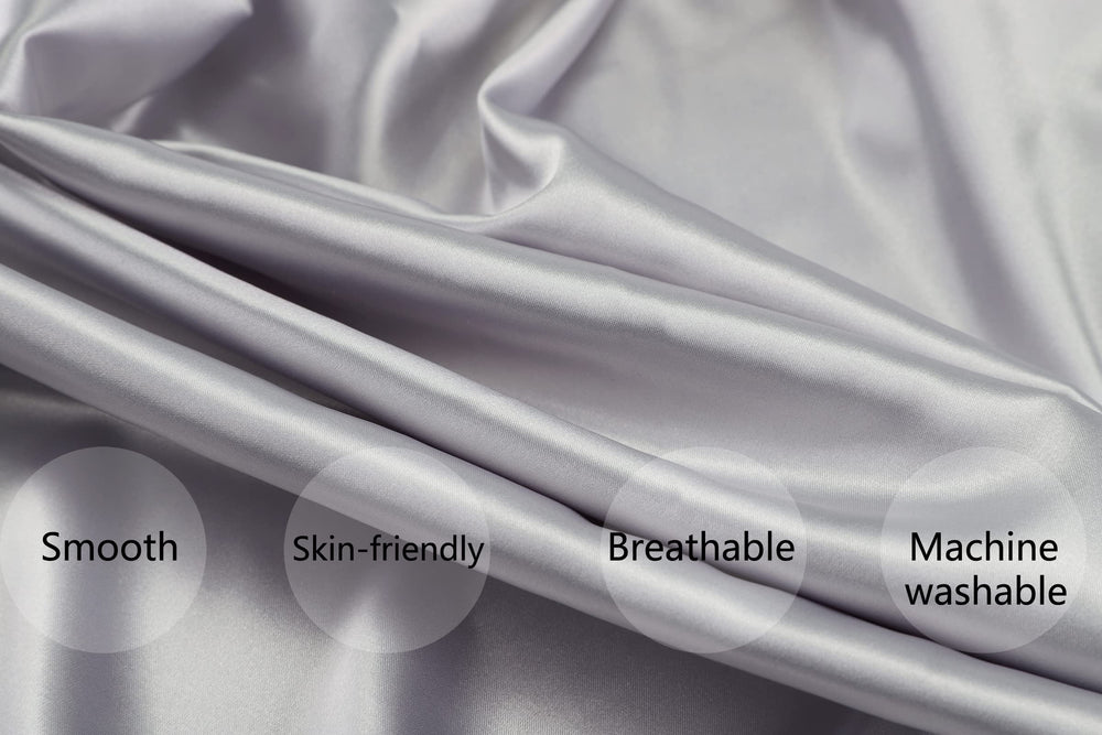 Tcmyyund pink and grey satin sheet option complements nursery decor.