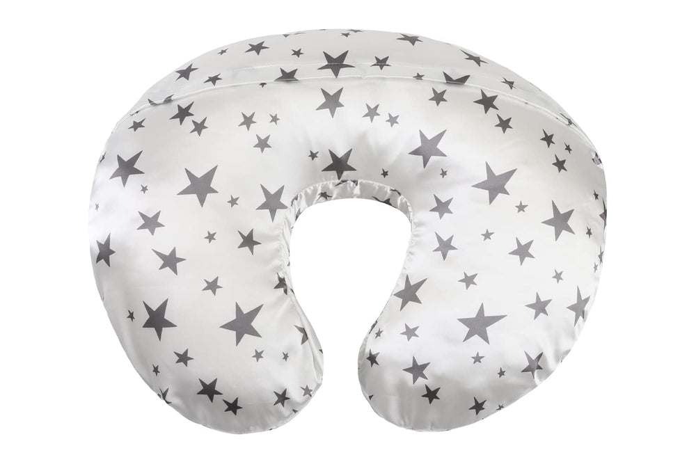 Tcmyyund satin nursing pillow cover arrows and stars pattern adds nursery style