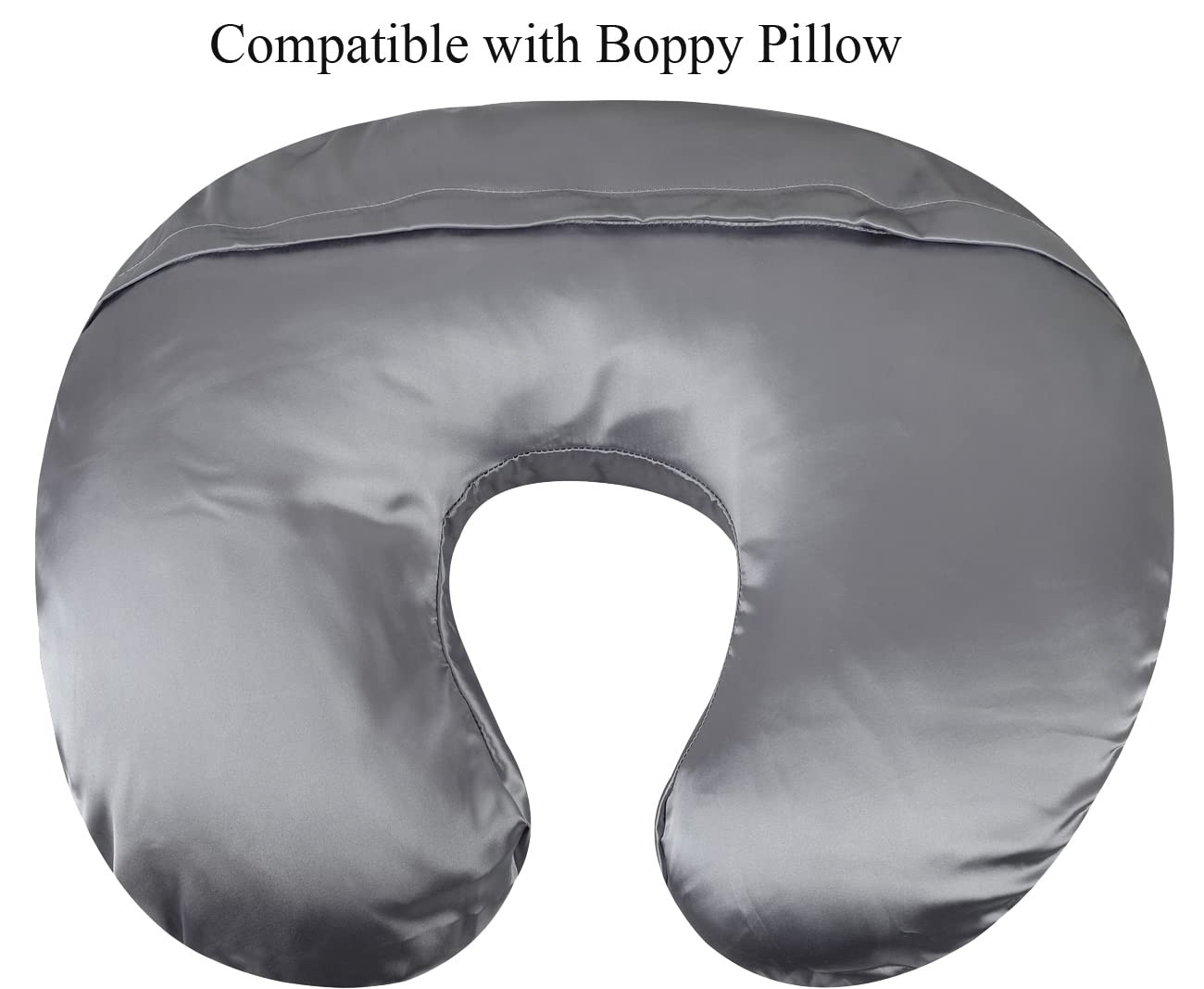 Tcmyyund satin nursing pillow cover machine-washable for easy care.