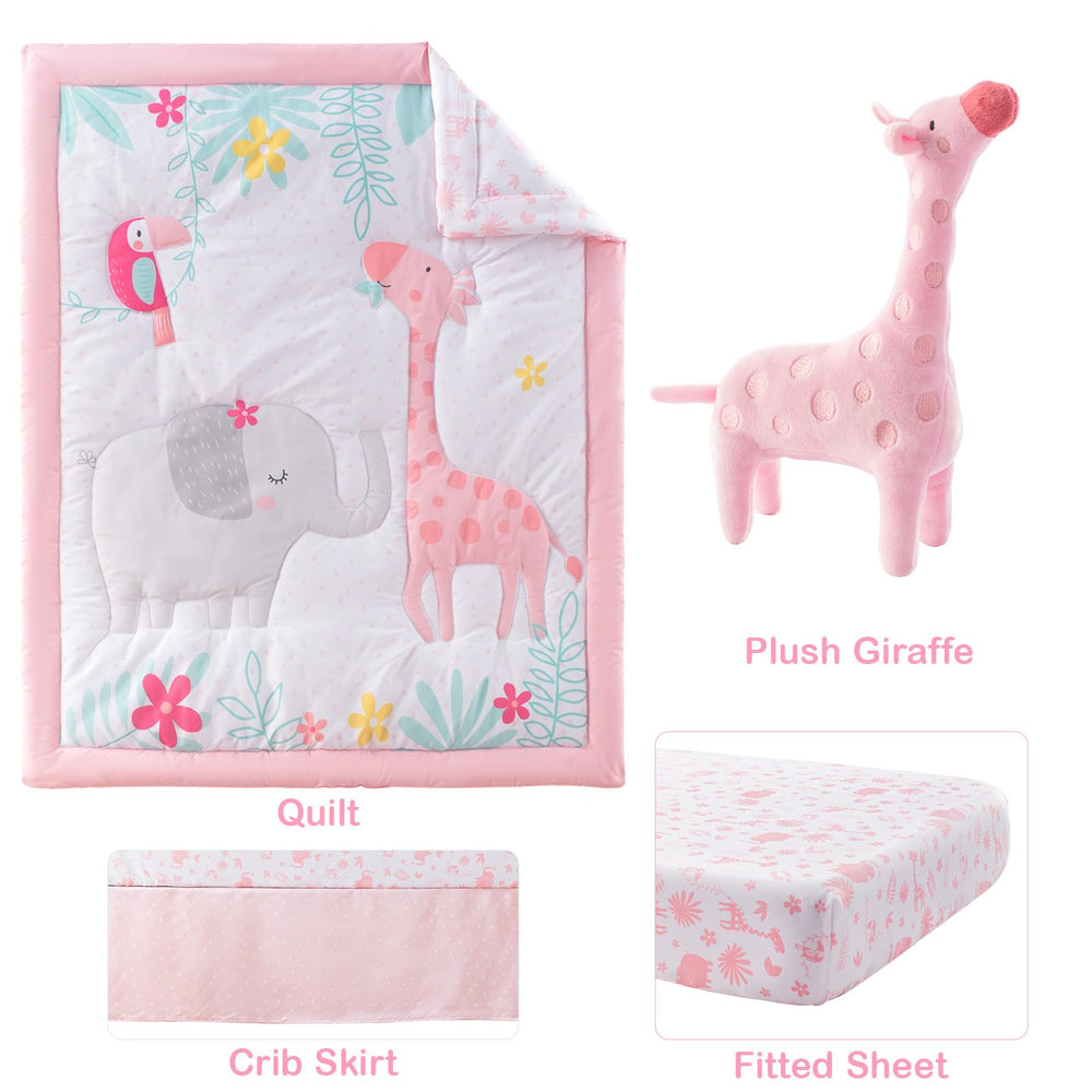 TCOYIWL fitted crib sheet snugly fits standard mattresses with deep pocket