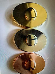 TDC Hudson Bay Tobacco Box in copper with built-in lens magnifier for outdoor fires.