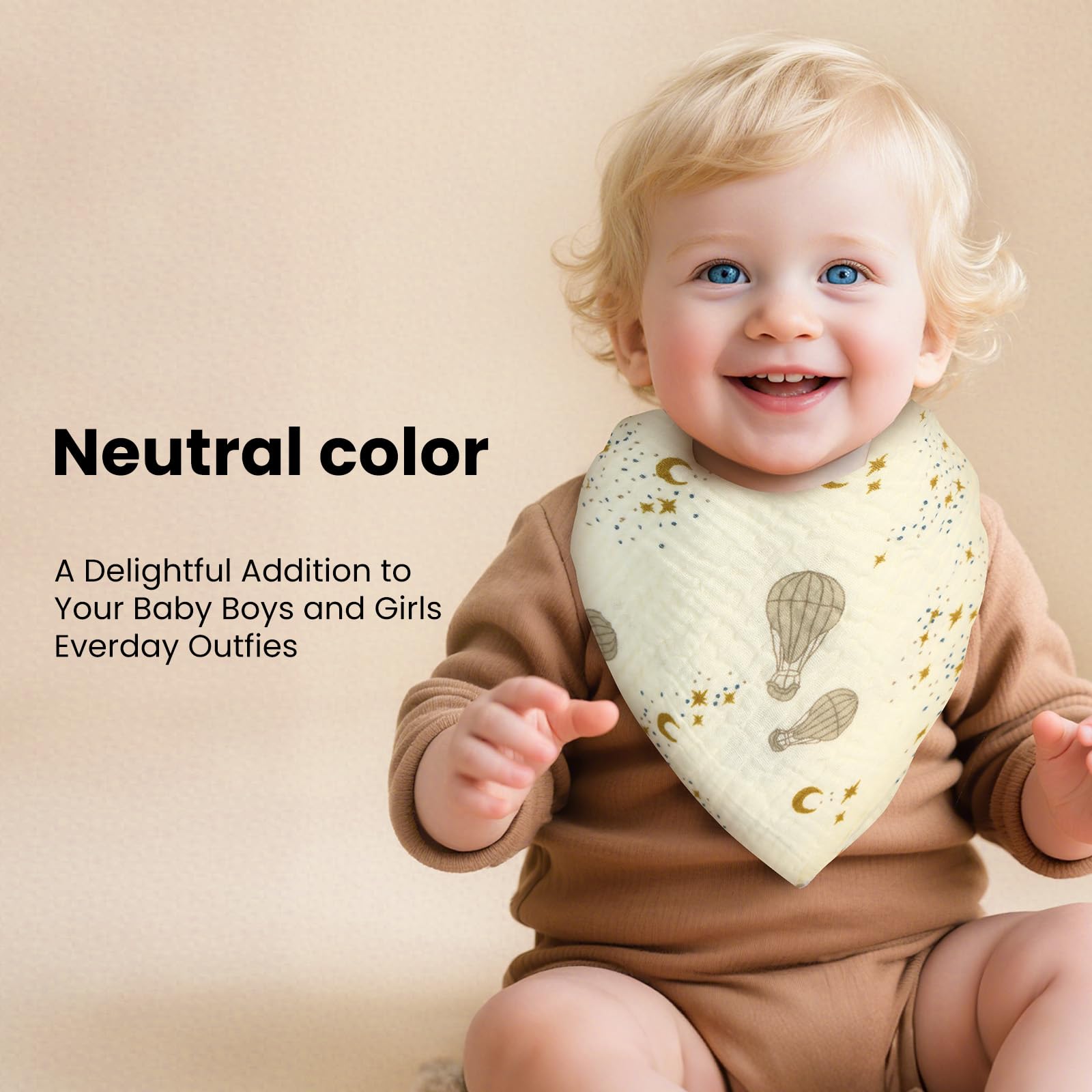 TDHD machine-washable bibs stay soft after every wash