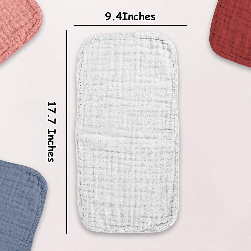 TDHD muslin burp cloths travel-friendly lightweight and easy to pack