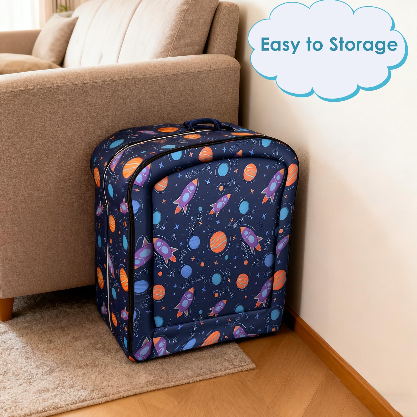 TDKDHoming compact storage, folds neatly to save space.