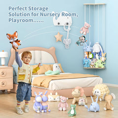 Tdymzdw plush toy storage unit featuring heart design fosters organized play.