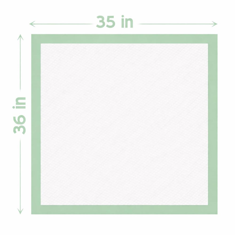 Teal Elite Chucks Pads five-layer design for absorbency and odor control.