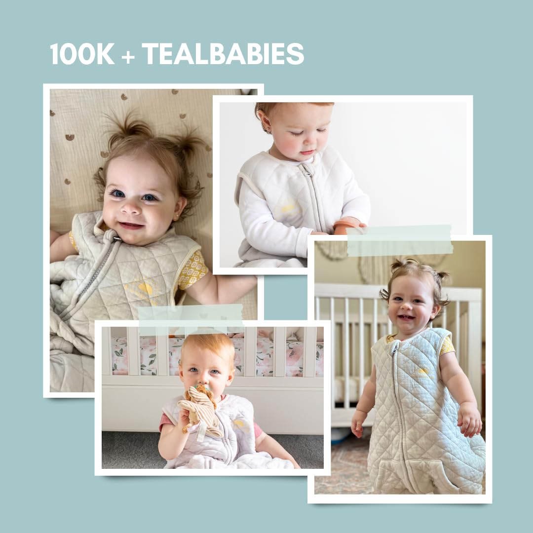 Tealbee Dreamsuit 1.2 TOG all-season warmth for nurseries.