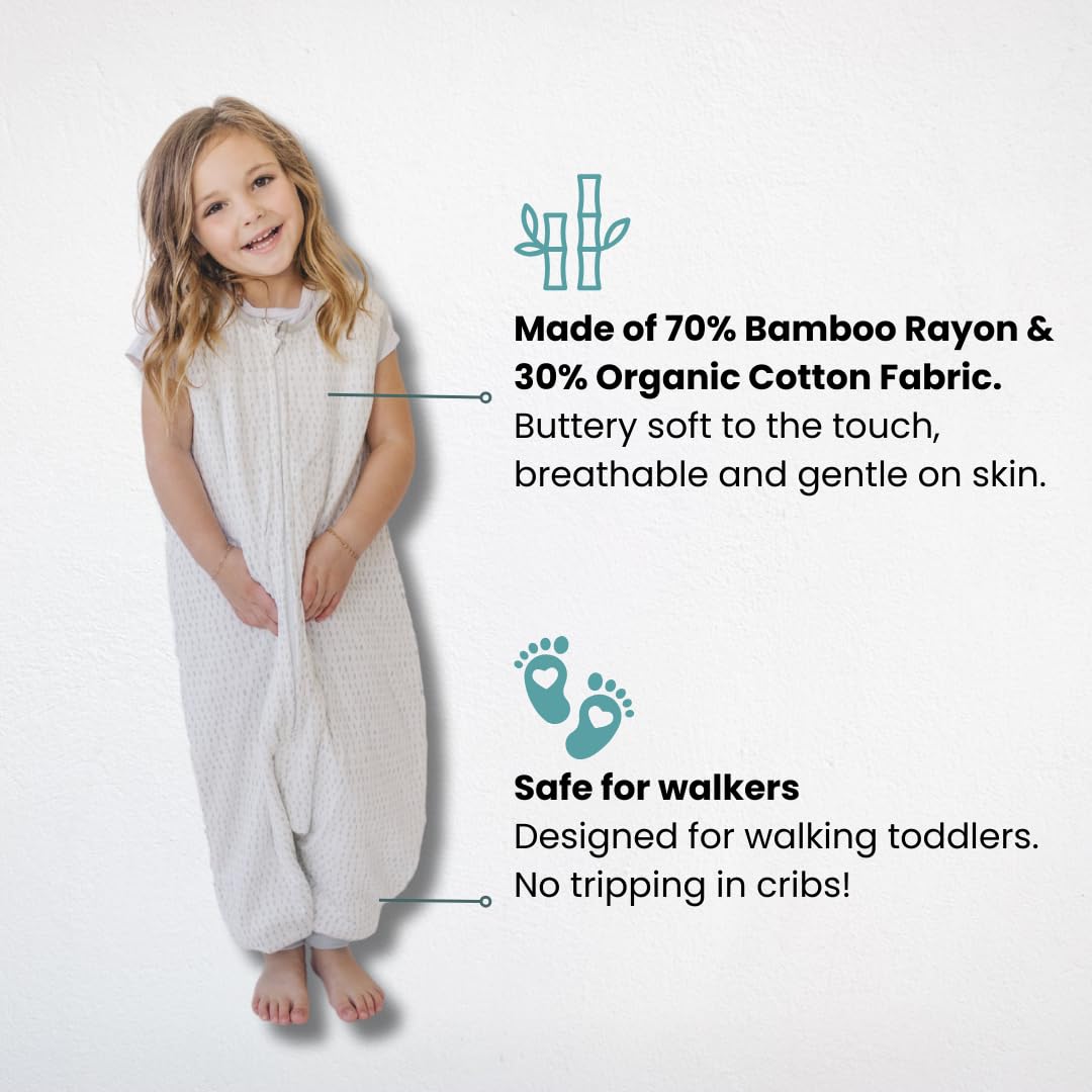 Tealbee Dreamsuit fabric close-up of bamboo rayon for breathable comfort