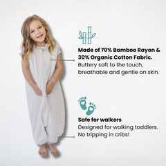 Tealbee Dreamsuit fabric close-up of bamboo rayon for breathable comfort