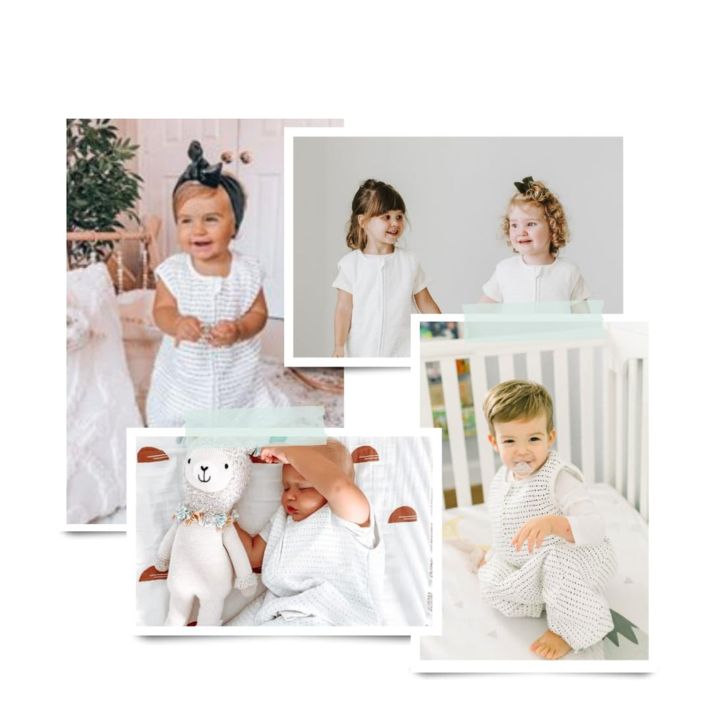 Tealbee Dreamsuit machine-wash care instruction image promotes simple, everyday cleanups.