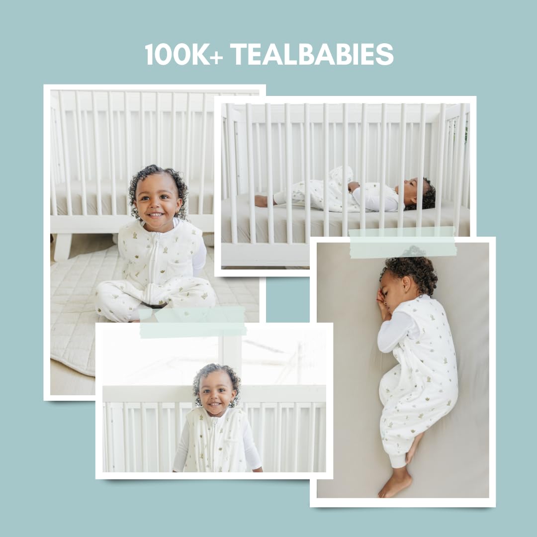 Lightweight 0.8 TOG Tealbee Dreamsuit ideal for warm rooms.