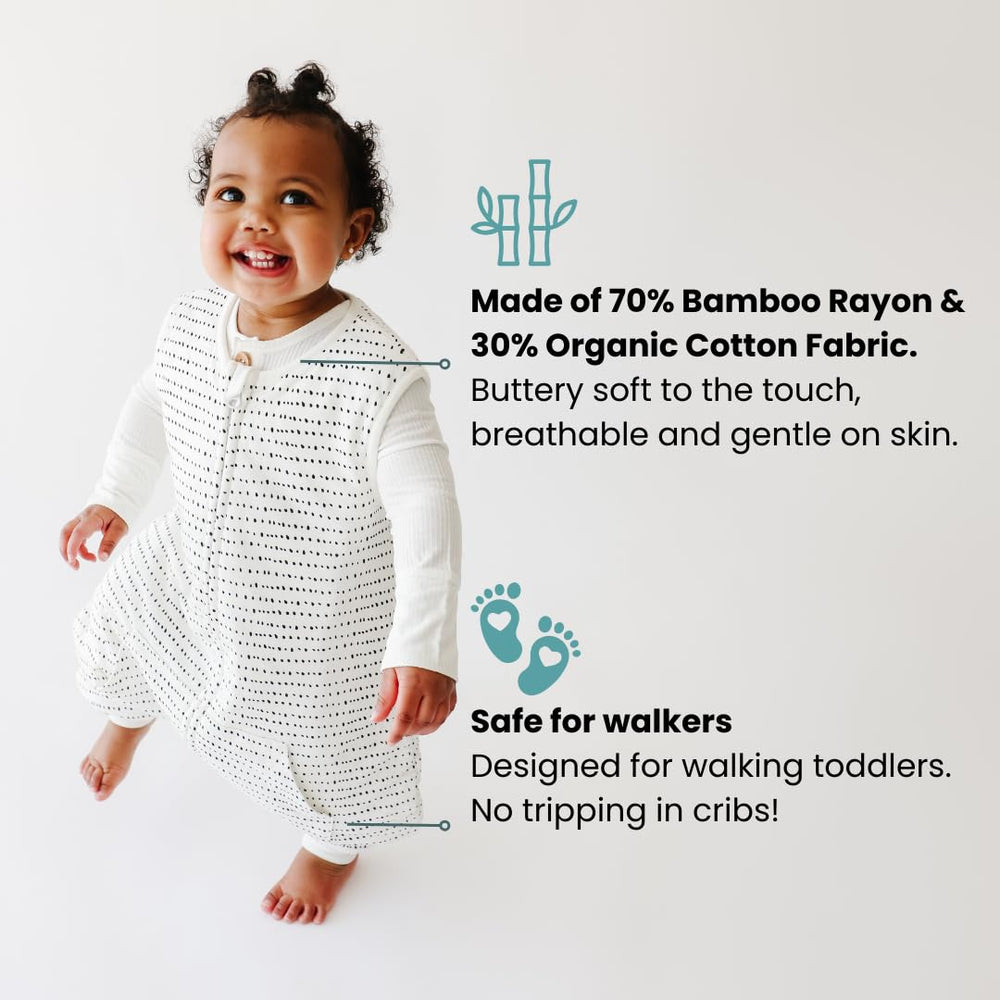 Tealbee Dreamsuit walker sleep bag with legs for freedom of movement