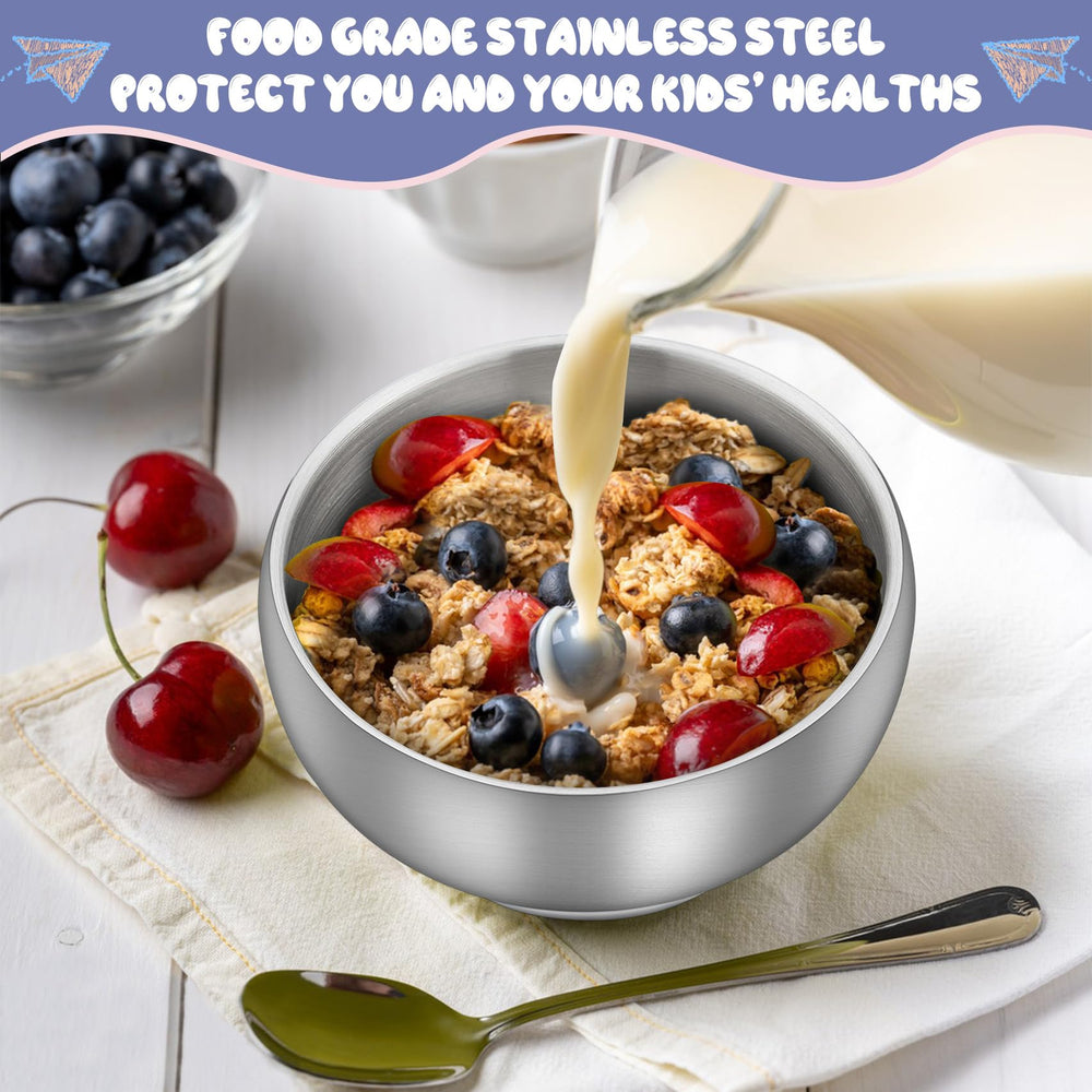 TeamFar dishwasher-safe bowls simplify post-meal cleanup for families
