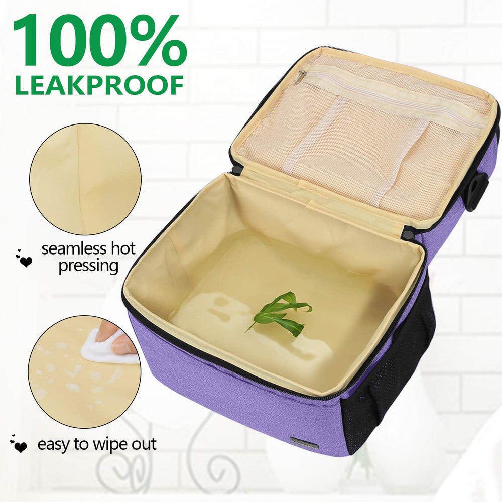 Teamoy bag front zipper pouch for quick-access essentials during pumping