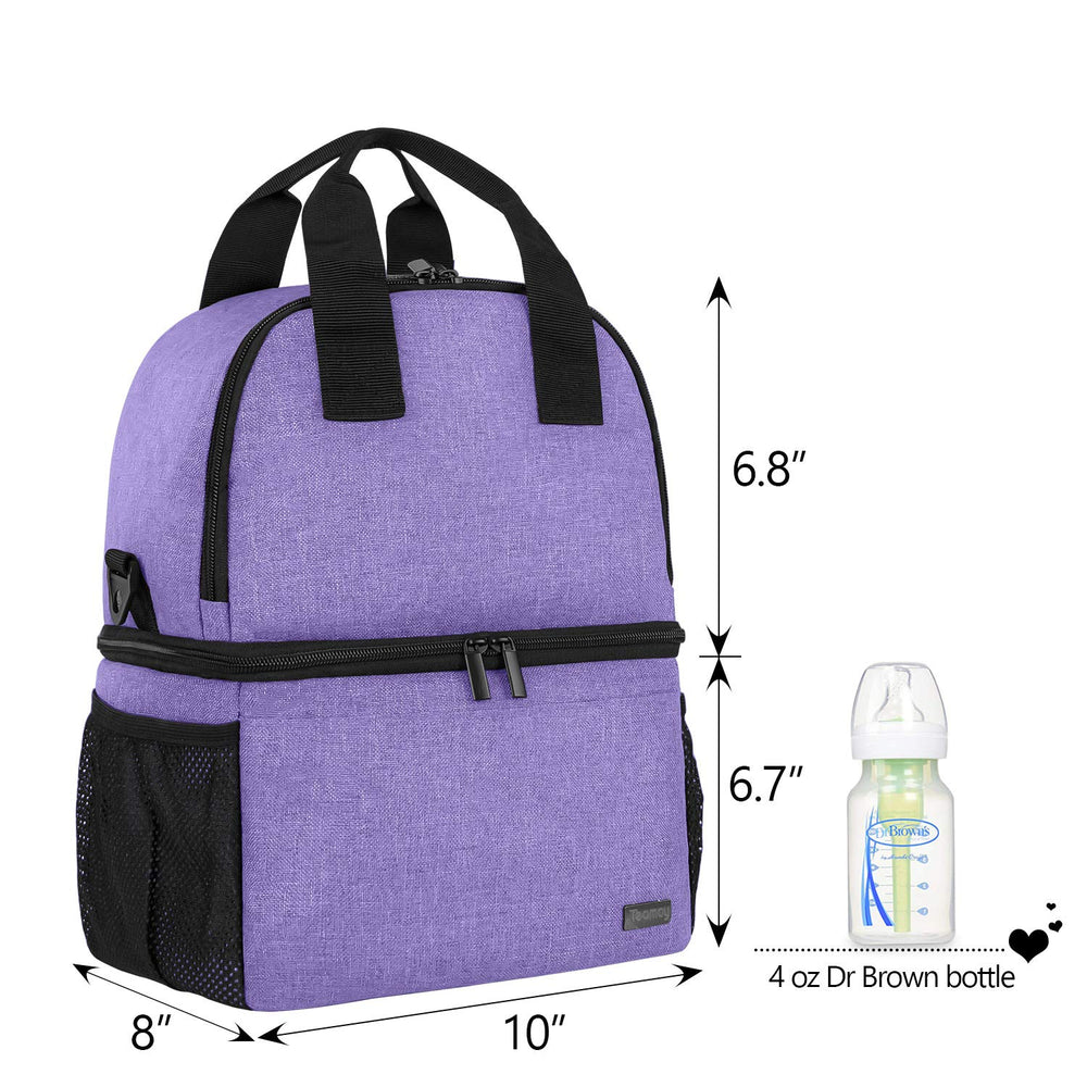 Teamoy interior zipper pocket protects small items and lids