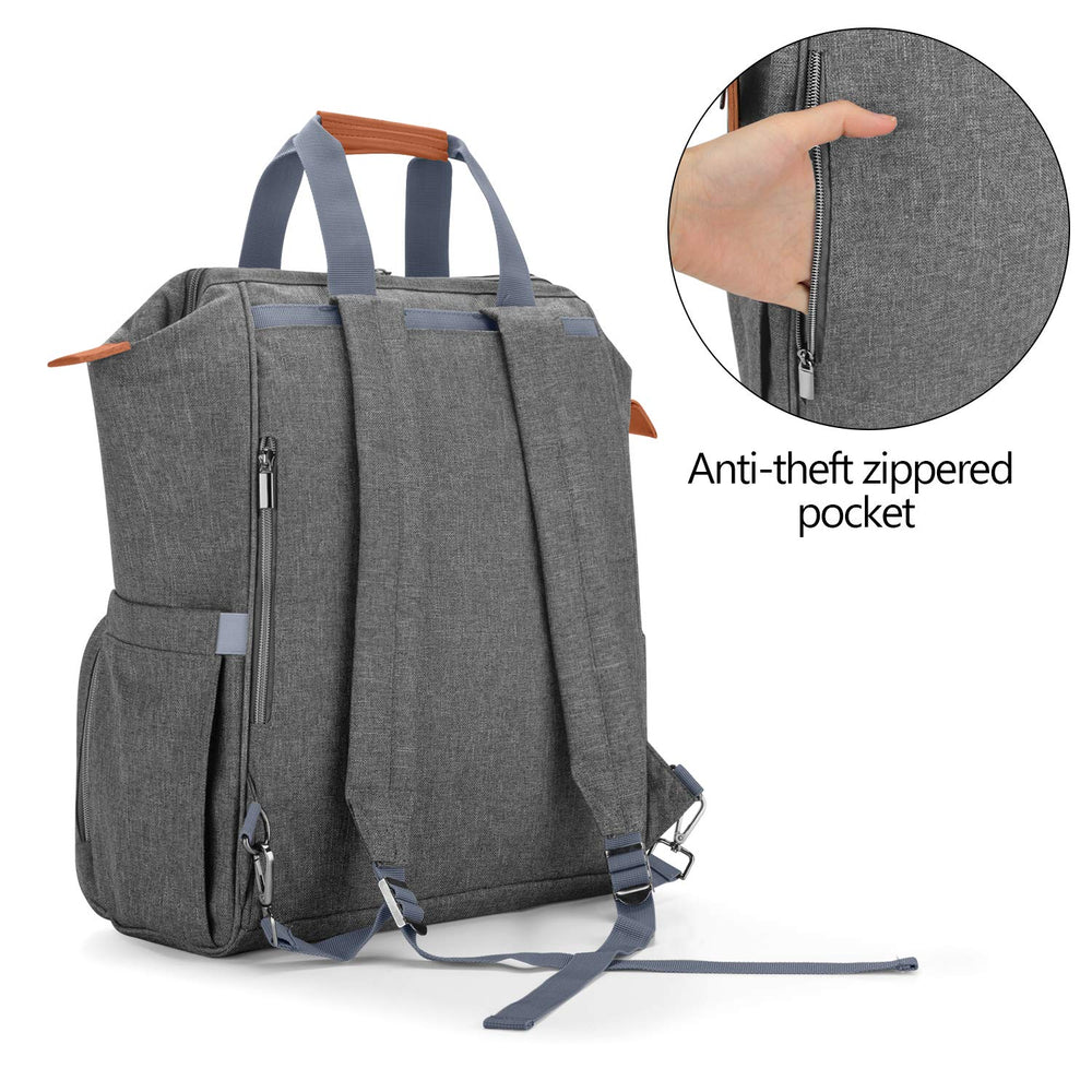 Teamoy front aluminum pocket for wet items keeps the interior clean