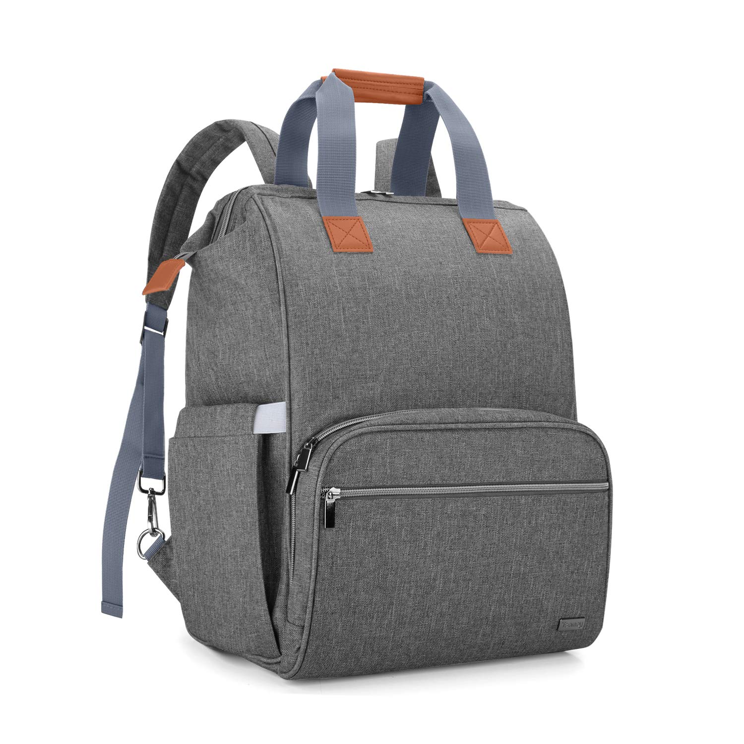 Teamoy gray nylon bag for durable daily use and easy cleaning