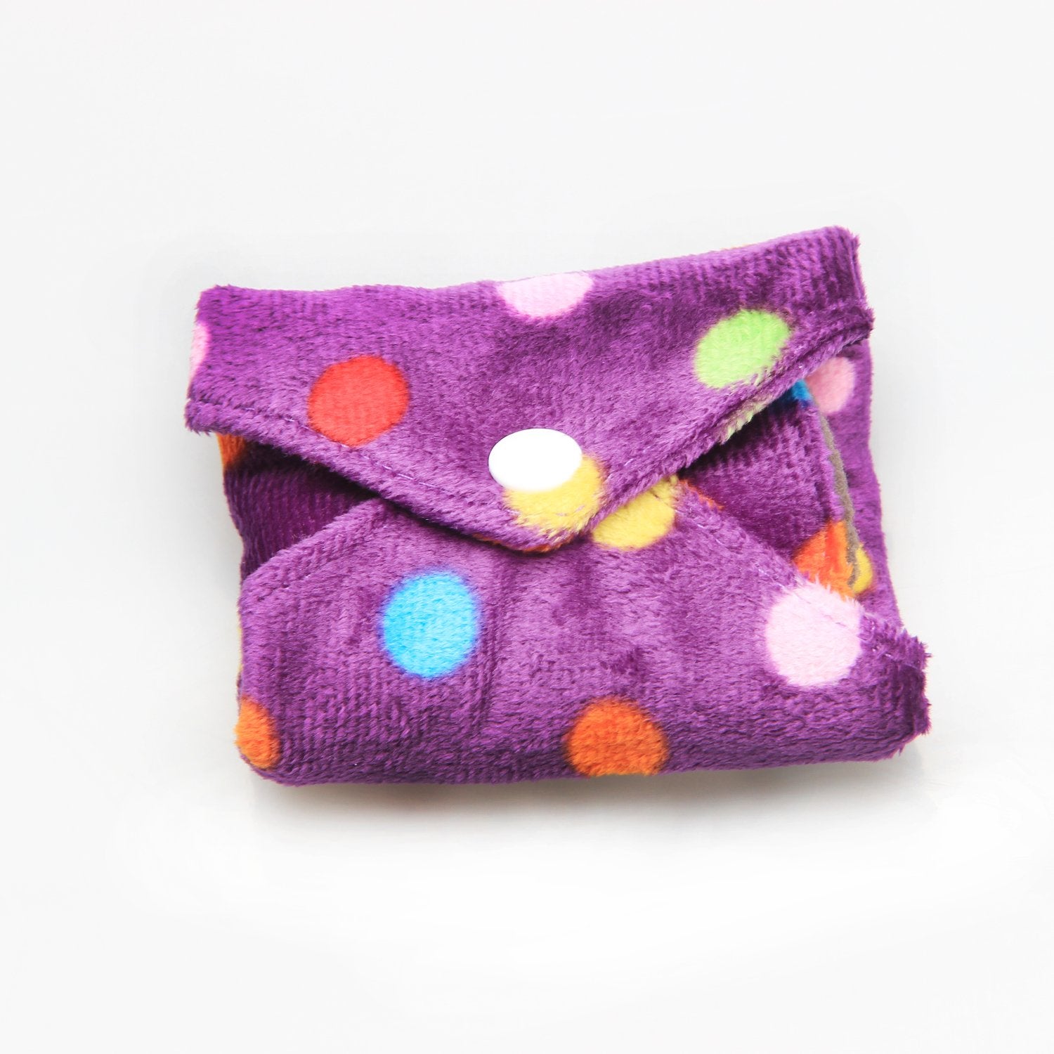 Teamoy wet bag with two compartments separates clean and used pads.