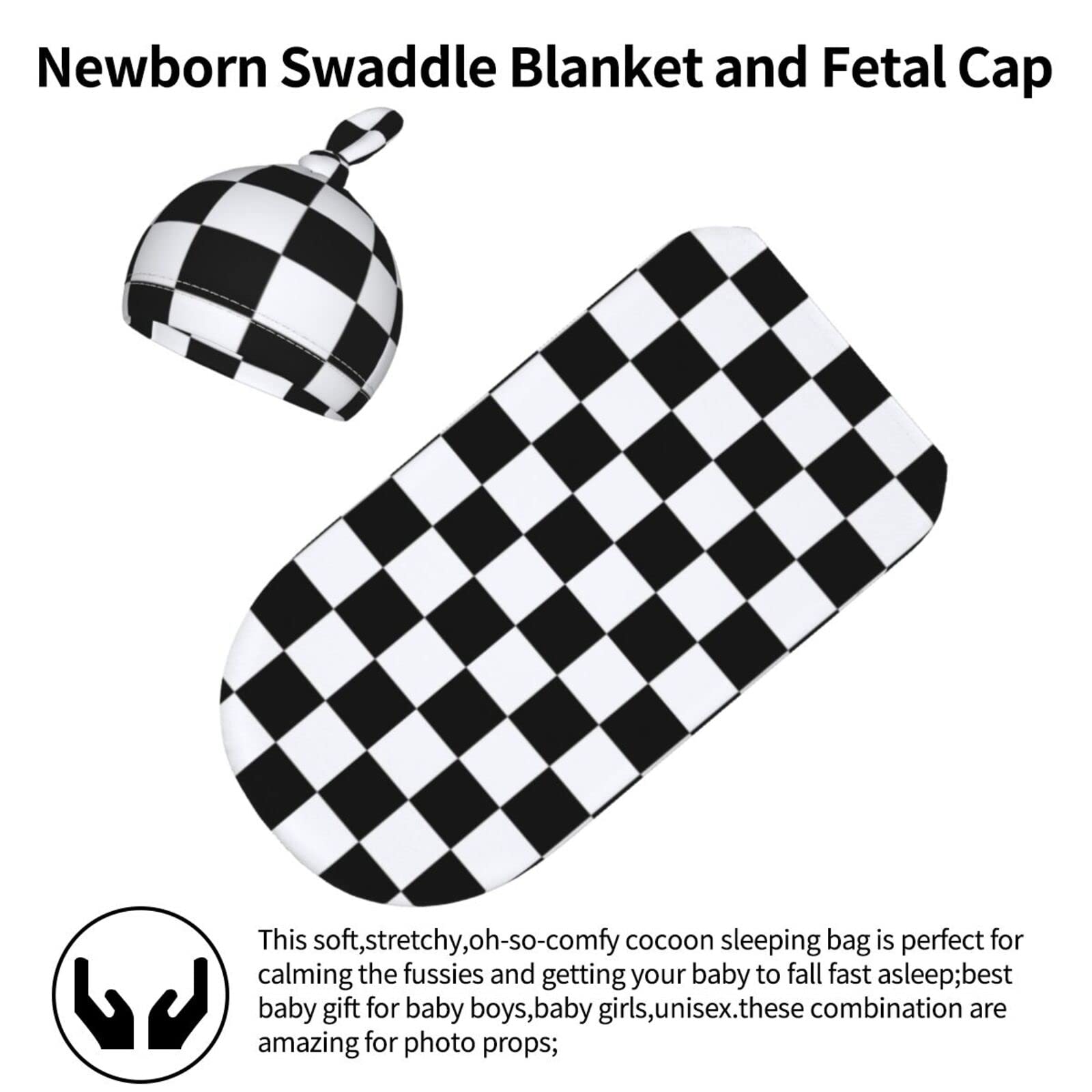 Tebjh adjustable knot swaddle to secure a comfortable fit