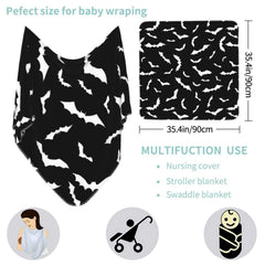 Tebjh soft newborn swaddle wrap offers breathable warmth.