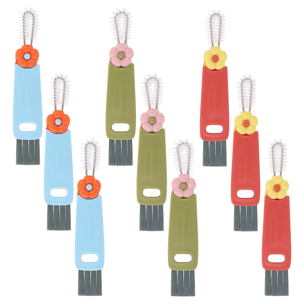 Tecbeauty cup lid brush set cleans gaps and lids for better hygiene