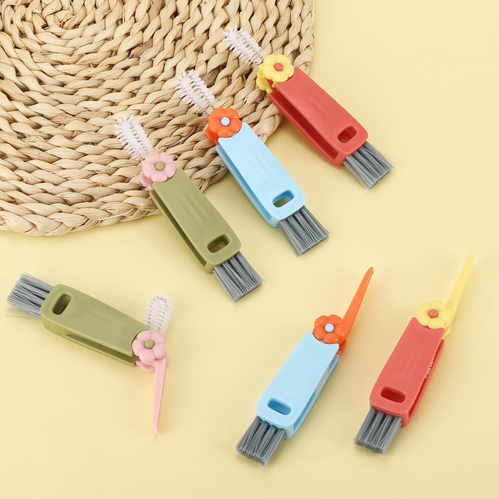 Tecbeauty durable washable brushes store neatly with hanging holes