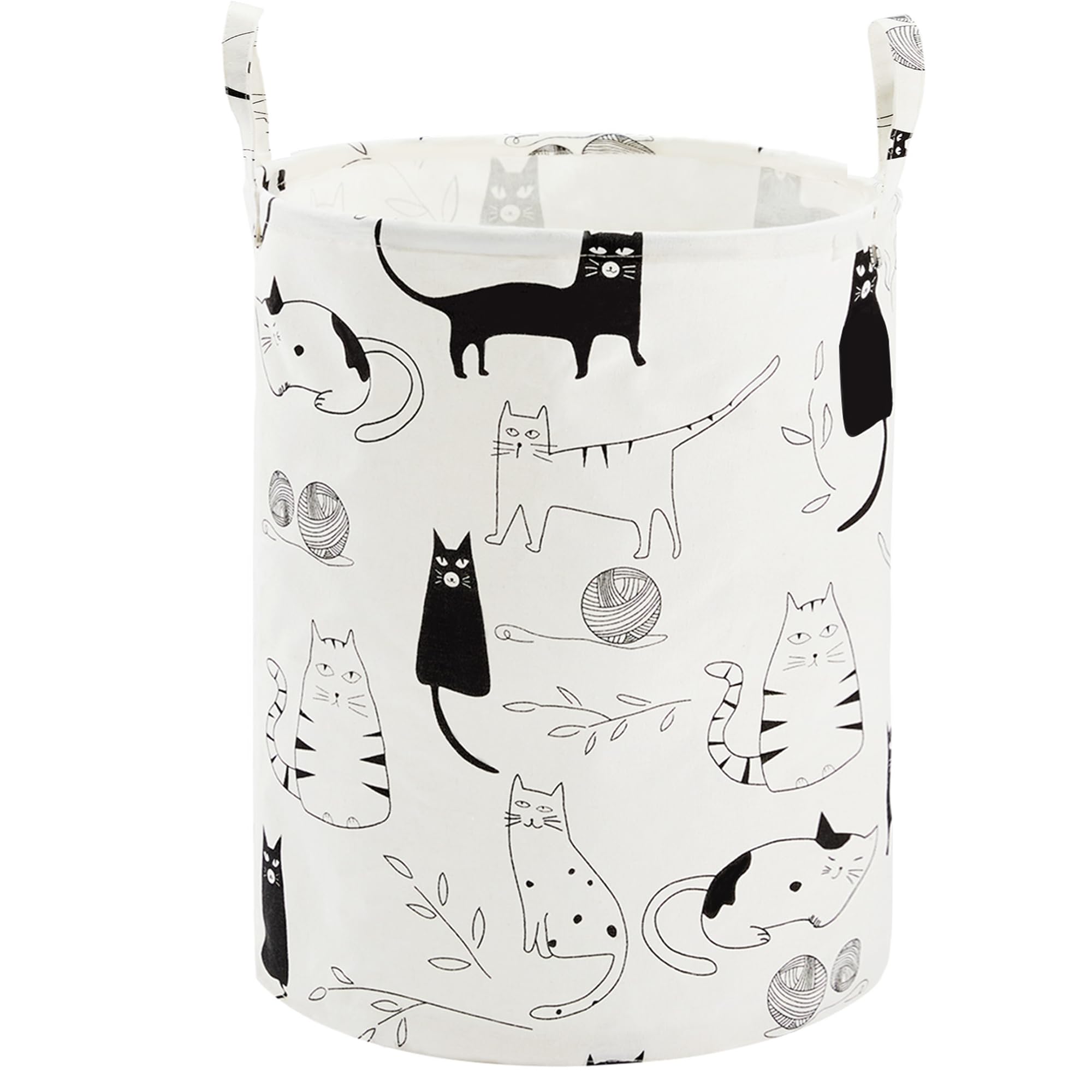 TECHMILLY baby laundry basket with 63L capacity for organized nursery clothes and toys