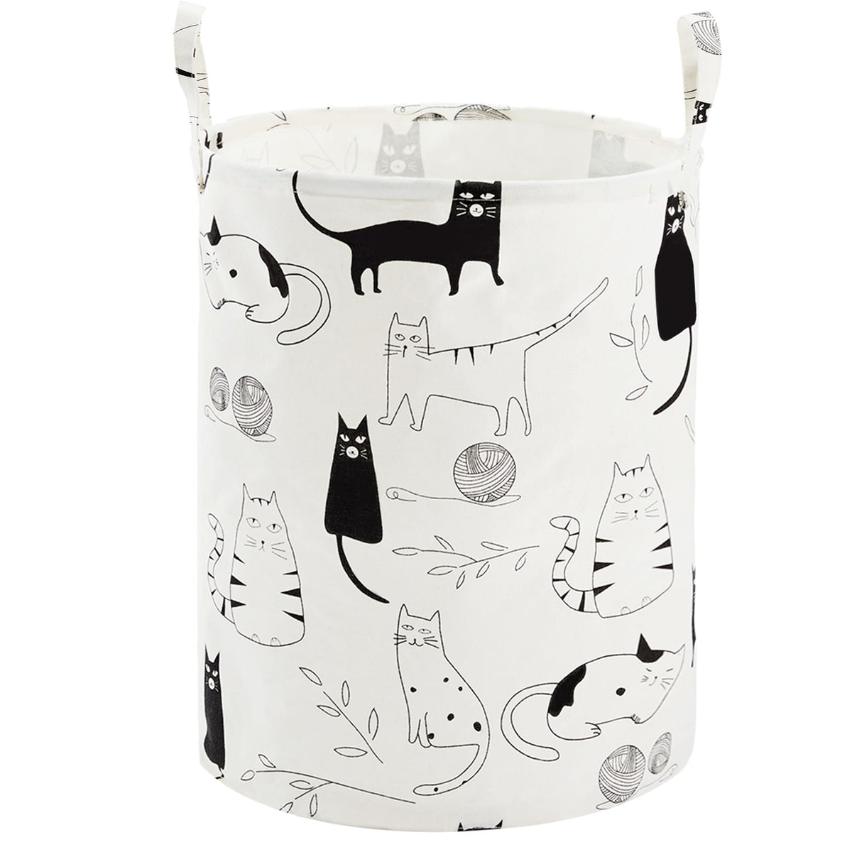 TECHMILLY baby laundry basket with 63L capacity for organized nursery clothes and toys
