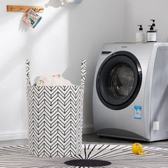 TechMilly long-handled bin easy to carry laundry and items