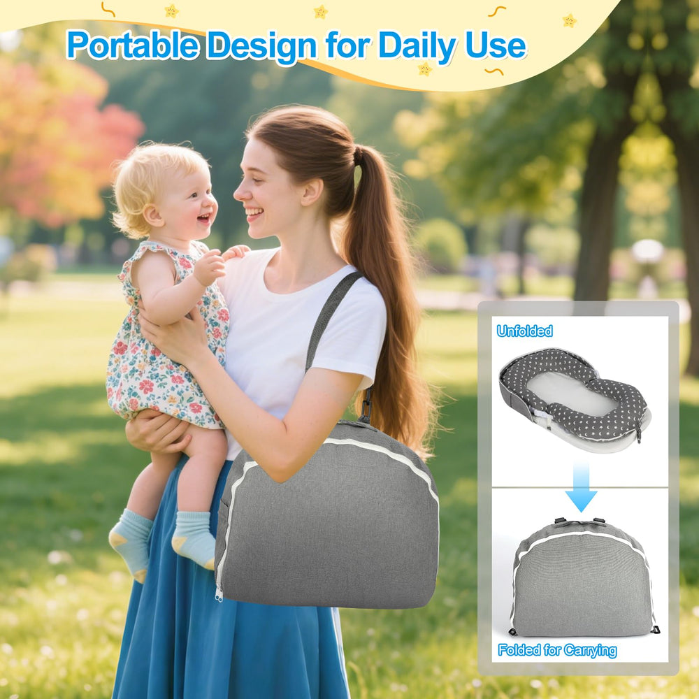 TEEAOE Starsmoon soft padding uses skin-friendly fabric for gentle touch.