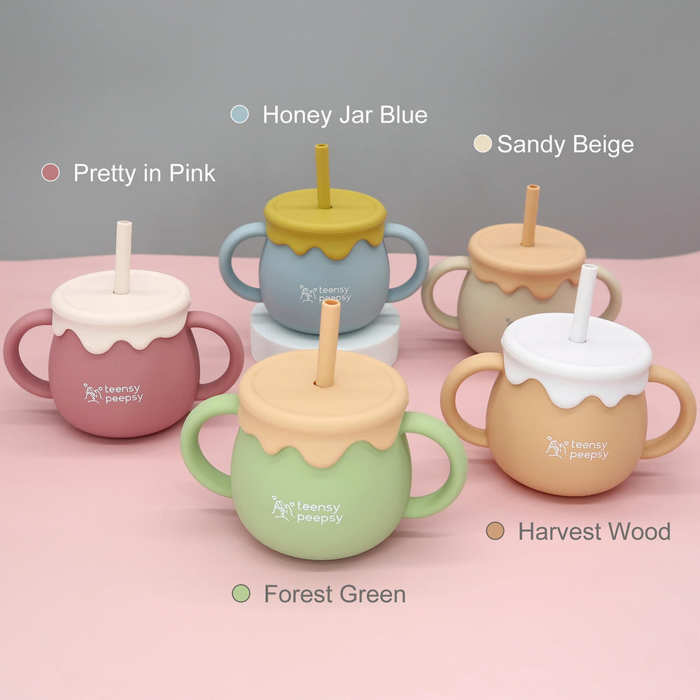 Teensy Peepsy ergonomic-handles offer easy grip for growing hands.