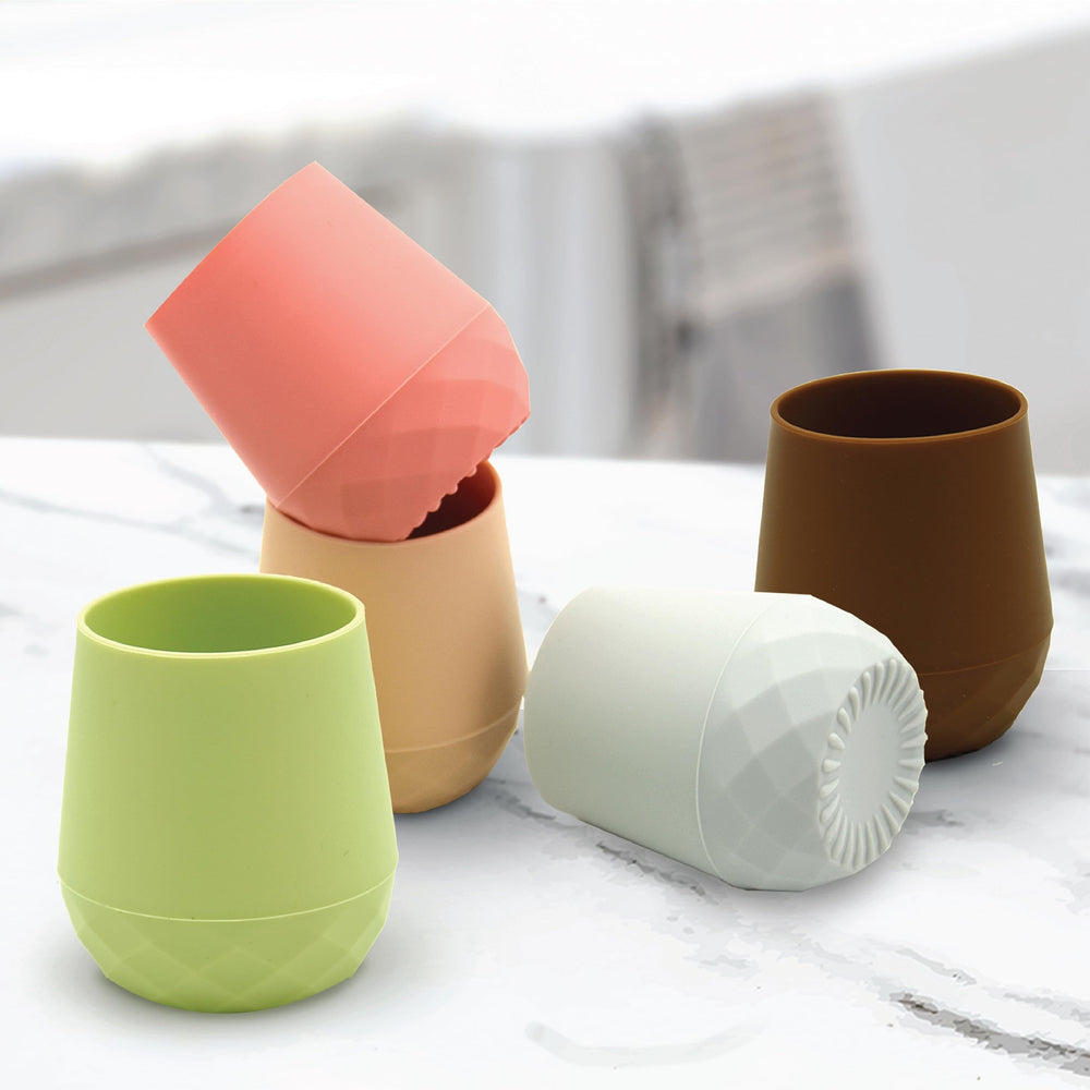Top-rack dishwasher-safe Teensy Peepsy cup for busy families