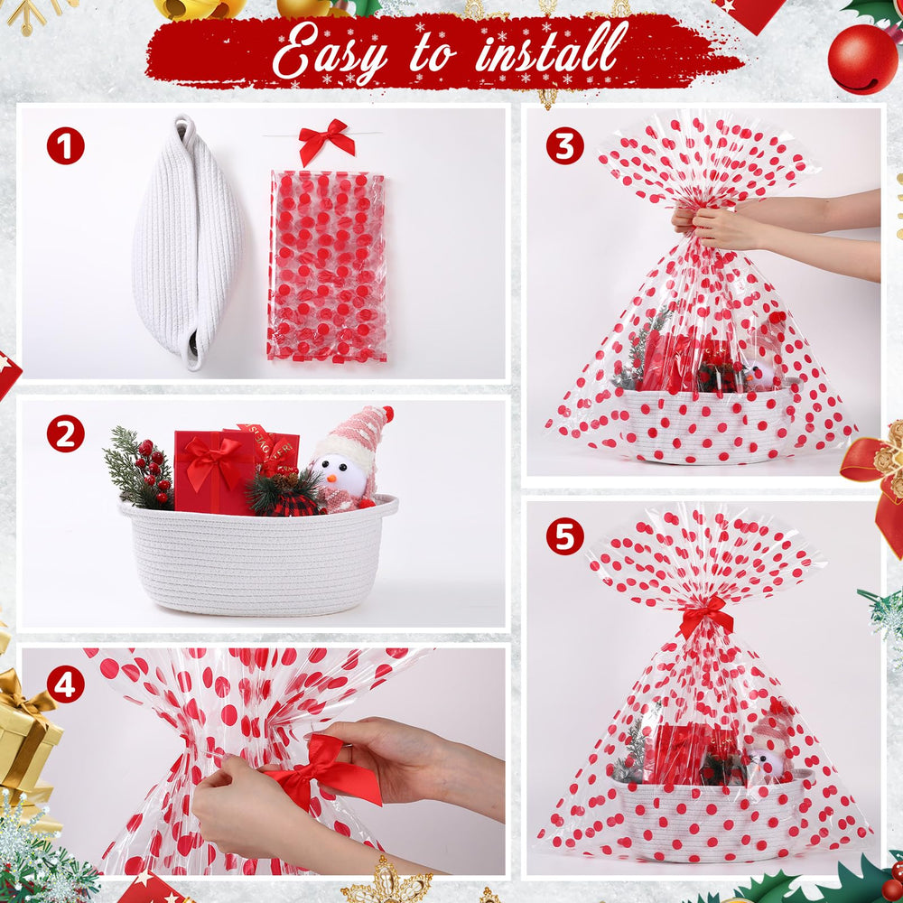 Teenyyou gift bags with patterns for cohesive gift wrapping