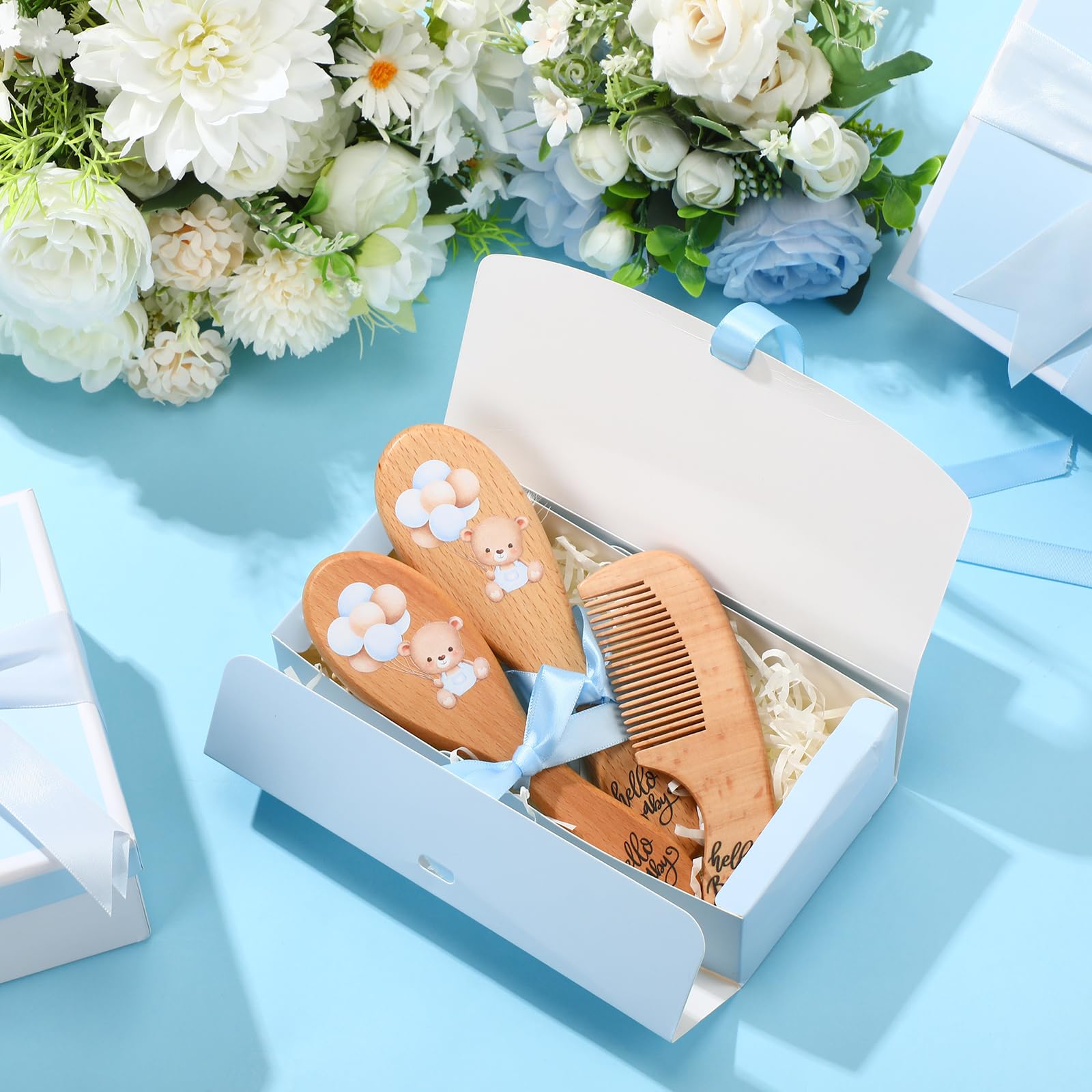 Teenyyou newborn grooming set grows with baby through toddler years.