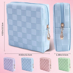 Teircno compact travel-size period bag keeps essentials discreetly organized on the go.