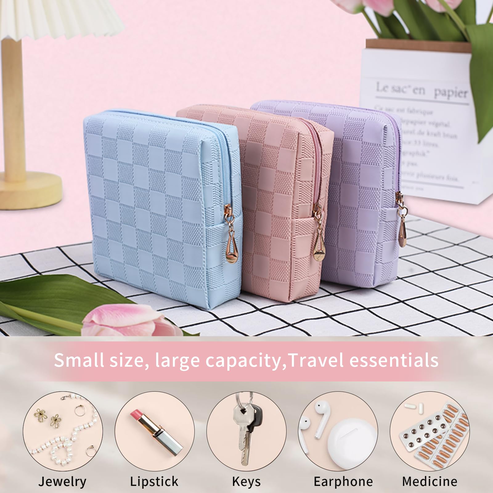 Teircno privacy design protects personal items and keeps contents discreet.