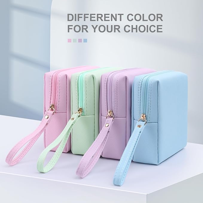 Teircno travel-friendly zipper organizer keeps essentials neatly stored on trips.