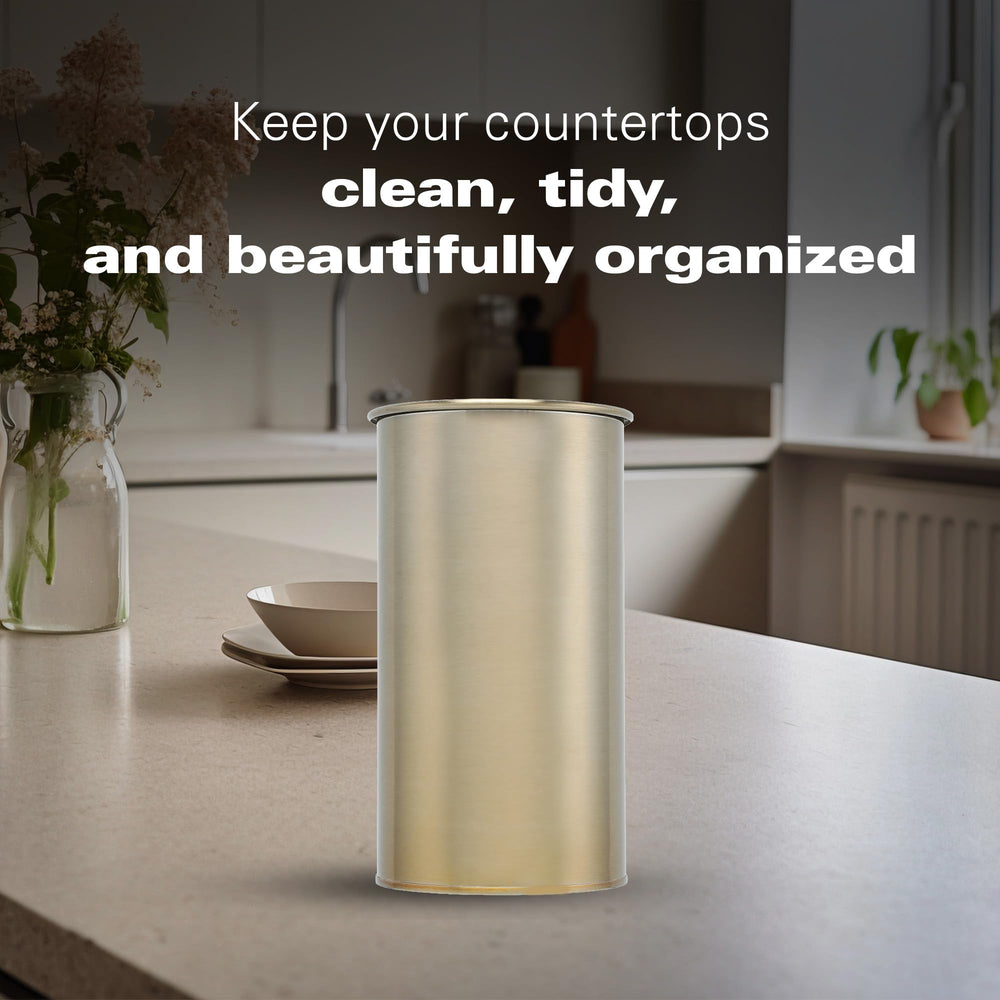 TEKHEUTEN wipe holder in a bathroom setup offers tidy organization.