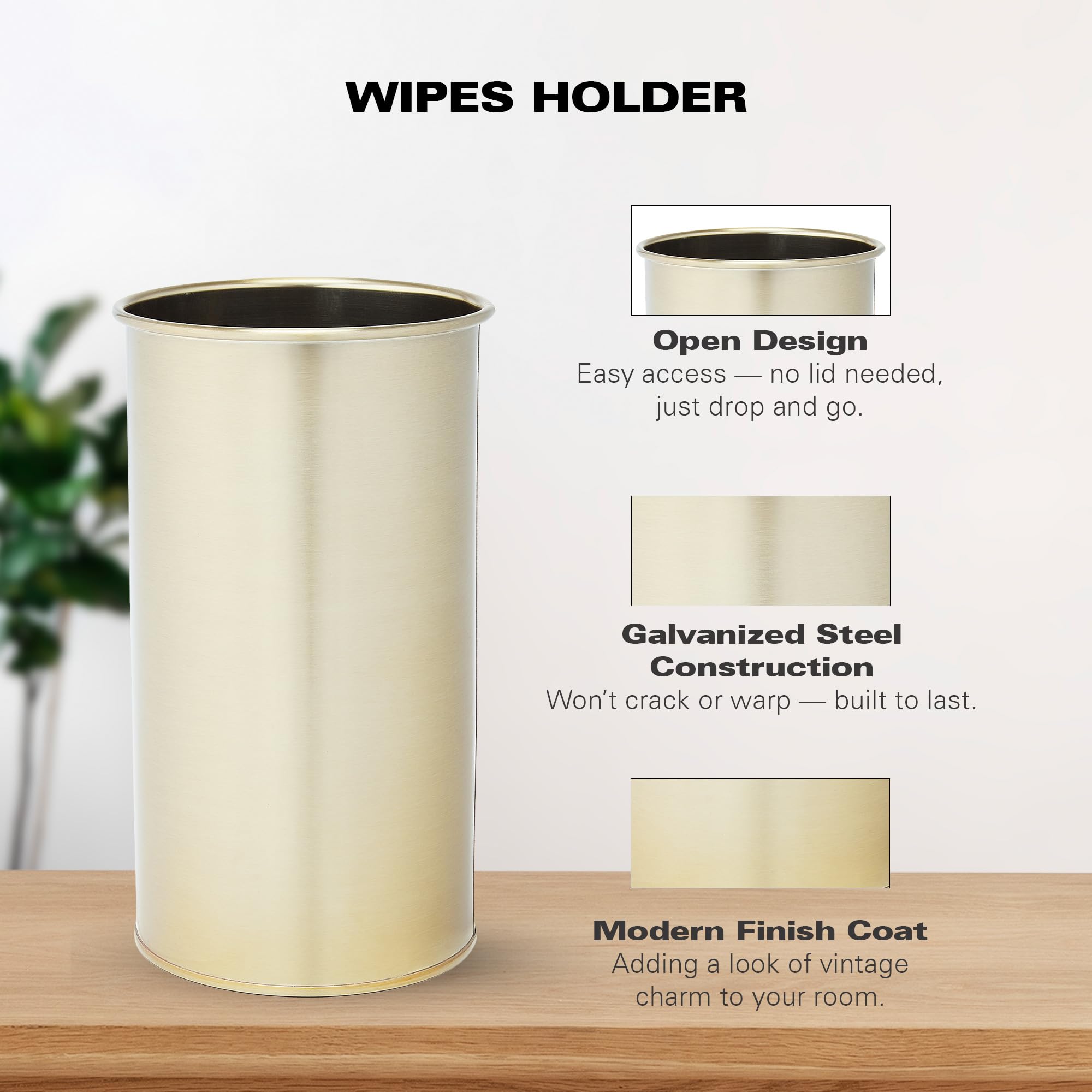 TEKHEUTEN wipe holder on kitchen decor adds modern yet cozy charm.