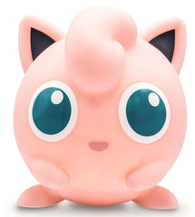 TEKNOFUN Pokémon Jigglypuff 10-inch light-up figure glows softly on a desk.