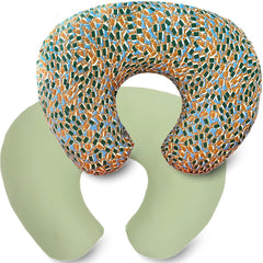 Teleamica dusty-green ultra soft cover fits Boppy pillows for gentle daily use.